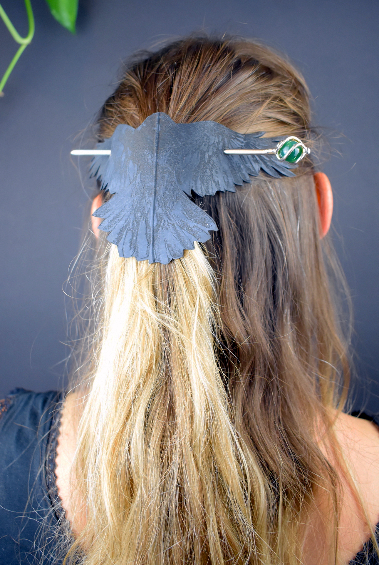 Raven Hair Pin